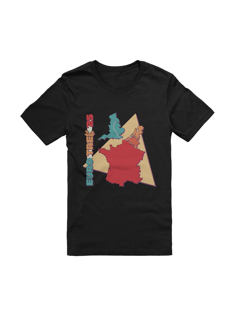 Euro Trek '25 Map Adventure T-shirt (Limited time only)