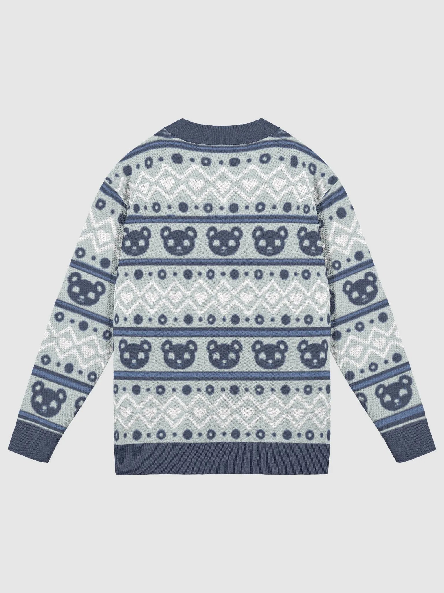 TeddyChan Christmas Cardigan - Blue product image (9)