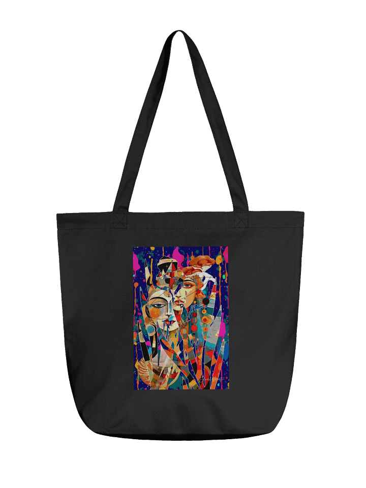 Ethereal Faces Organic Tote Bag product image (1)