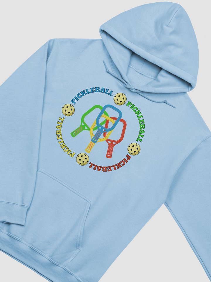 Pickleball Four Circle Colors Paddle Hoodie product image (2)