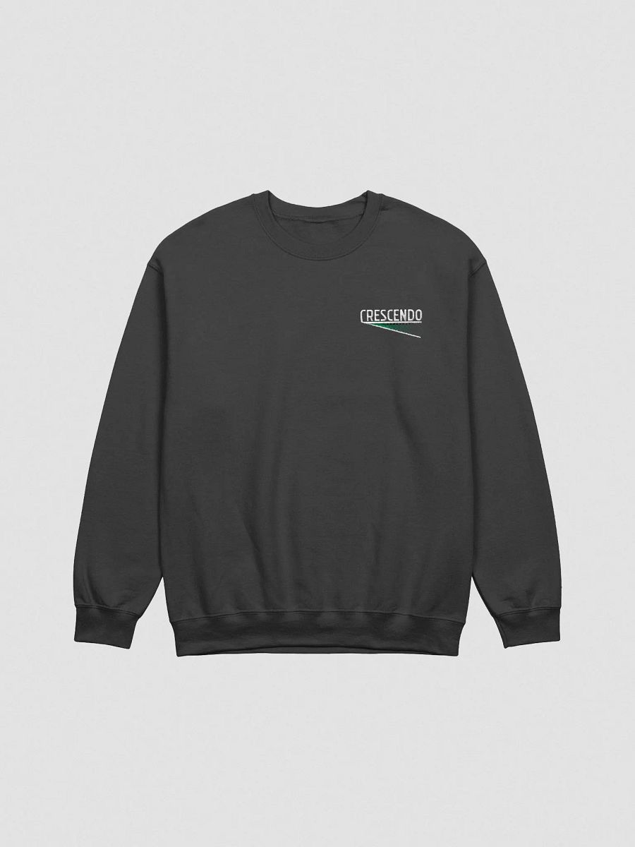 Crescendo Crewneck Embroidered Retro product image (1)