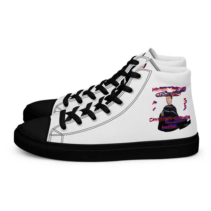 Michael Toomey As Chocolate Charlie 00 - Women's High Top Canvas Shoes product image (1)