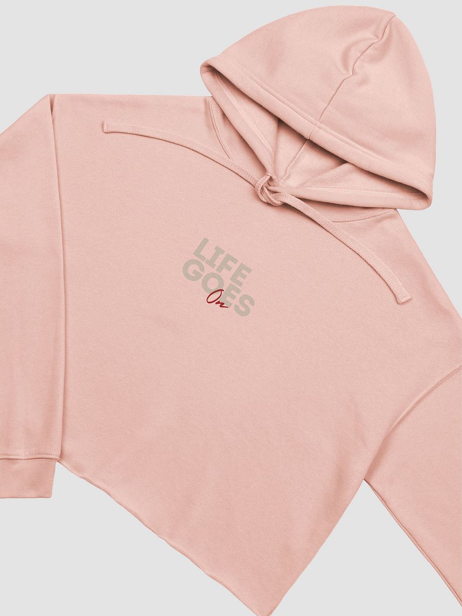 Life Goes On - Fleece Crop Hoodie product image (11)