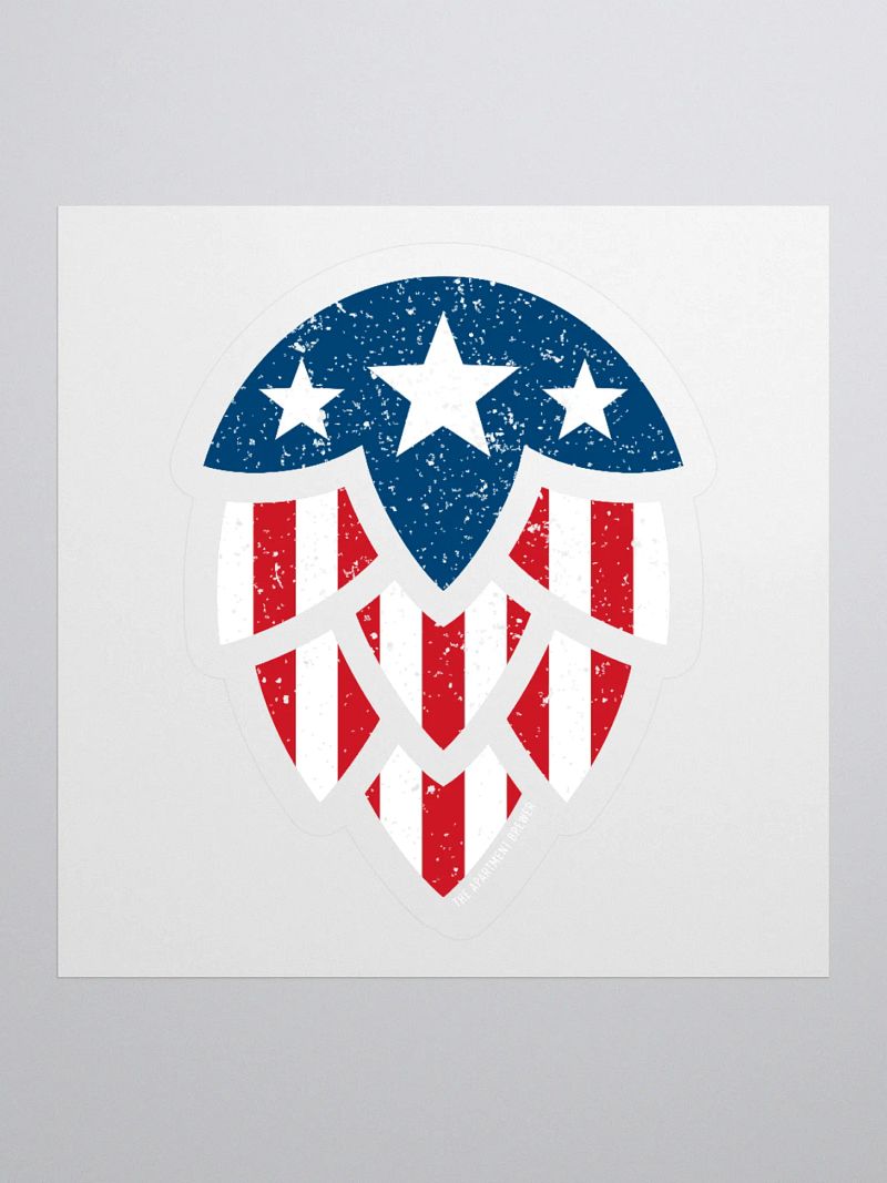 Patriotic Hop Sticker