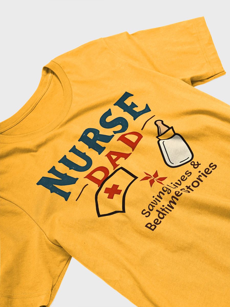 Nurse Dad Saving Lives T-Shirt product image (26)