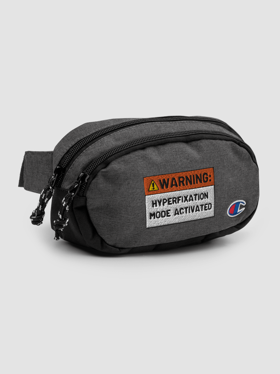 CAUTION: HYPERFIXATION MODE Fanny Pack product image (3)