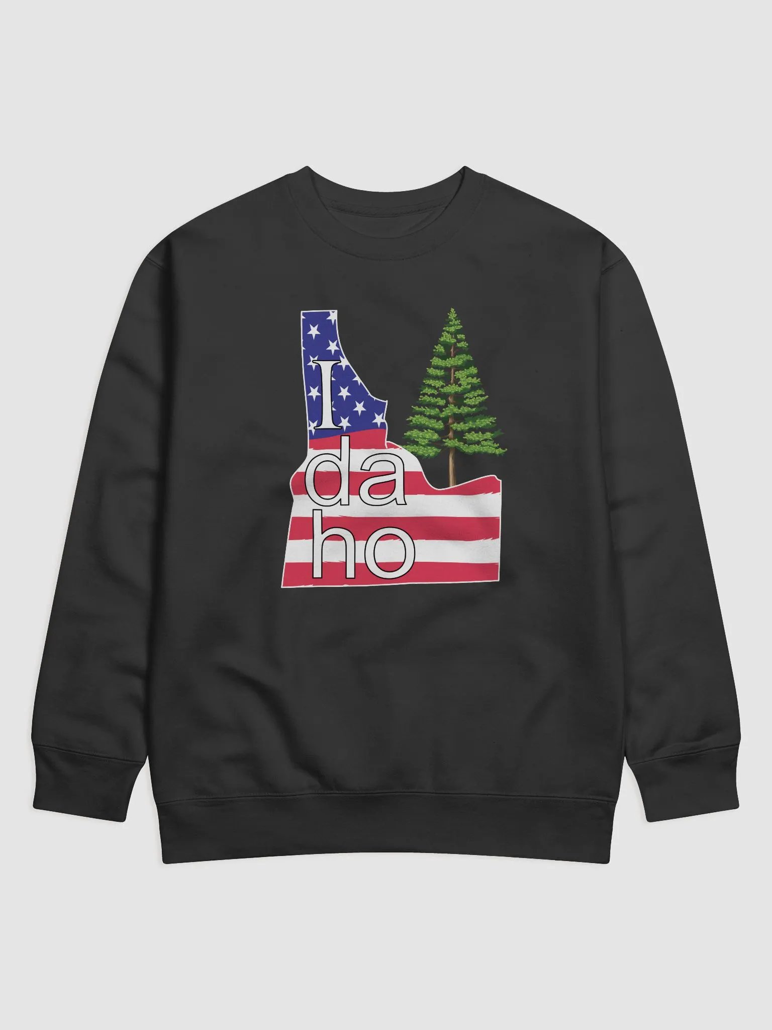 Patriotic Idaho State Sweatshirt product image (1)