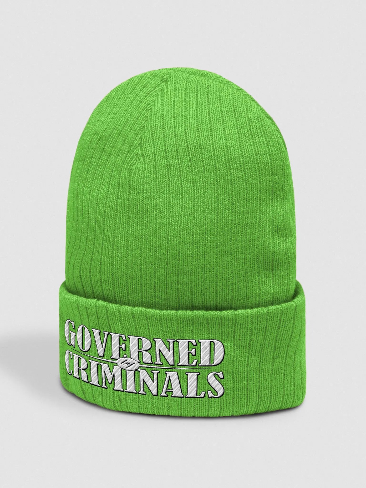 Governed By Criminals - Atlantis Ribbed Knit Beanie product image (2)