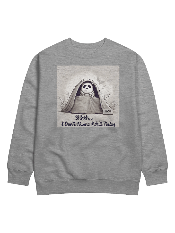Panda Do Not Disturb Premium Sweatshirt product image (4)