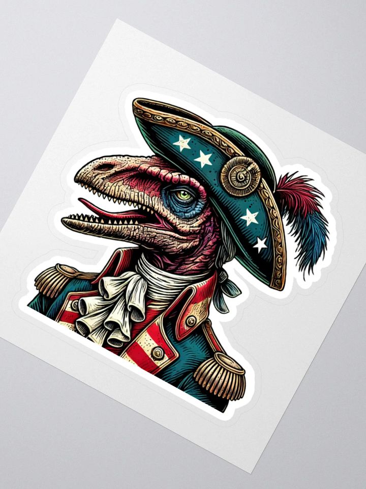 New American Dinosaur Sticker - Decked Out Pterodactyl product image (2)