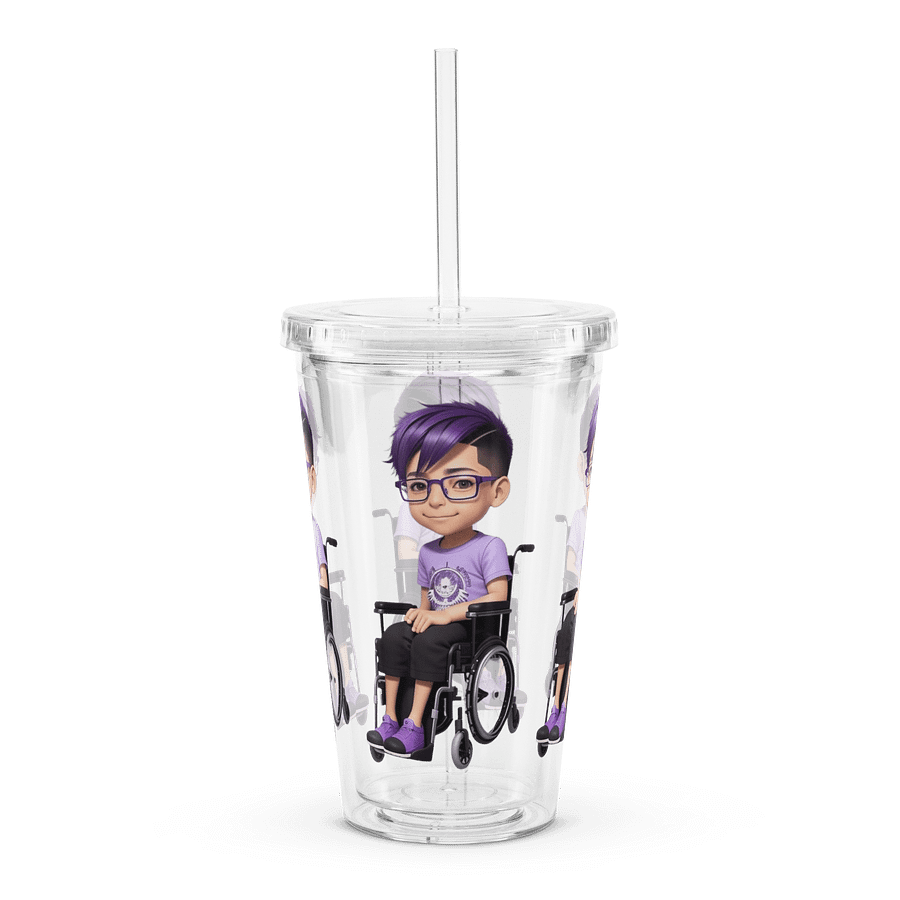 Enigma Clear Plastic Tumbler product image (1)