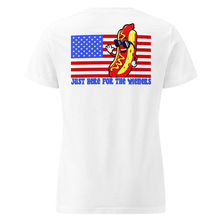 WOMENS PATRIOTIC WIENER Novel Tee product image (1)