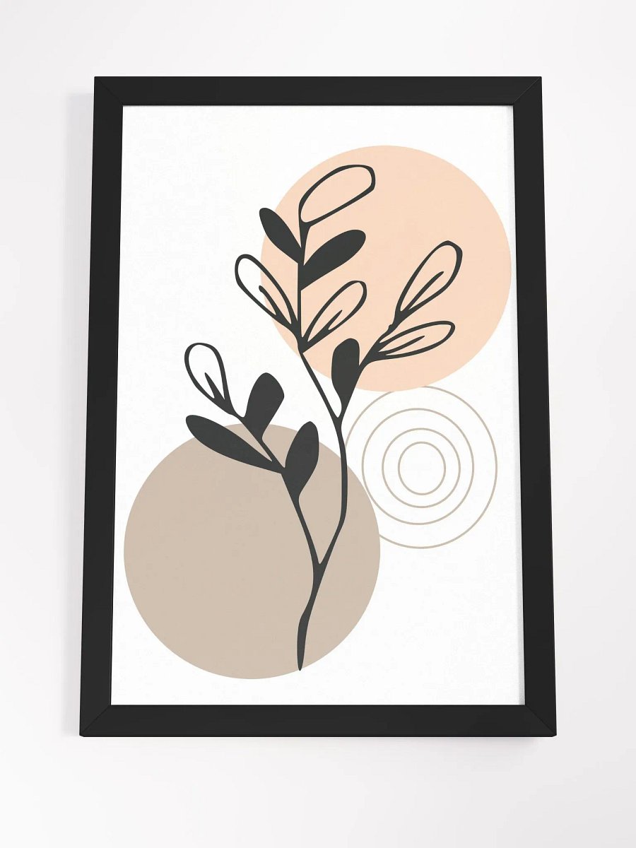Minimalist Botanical Silhouette Framed Poster product image (21)