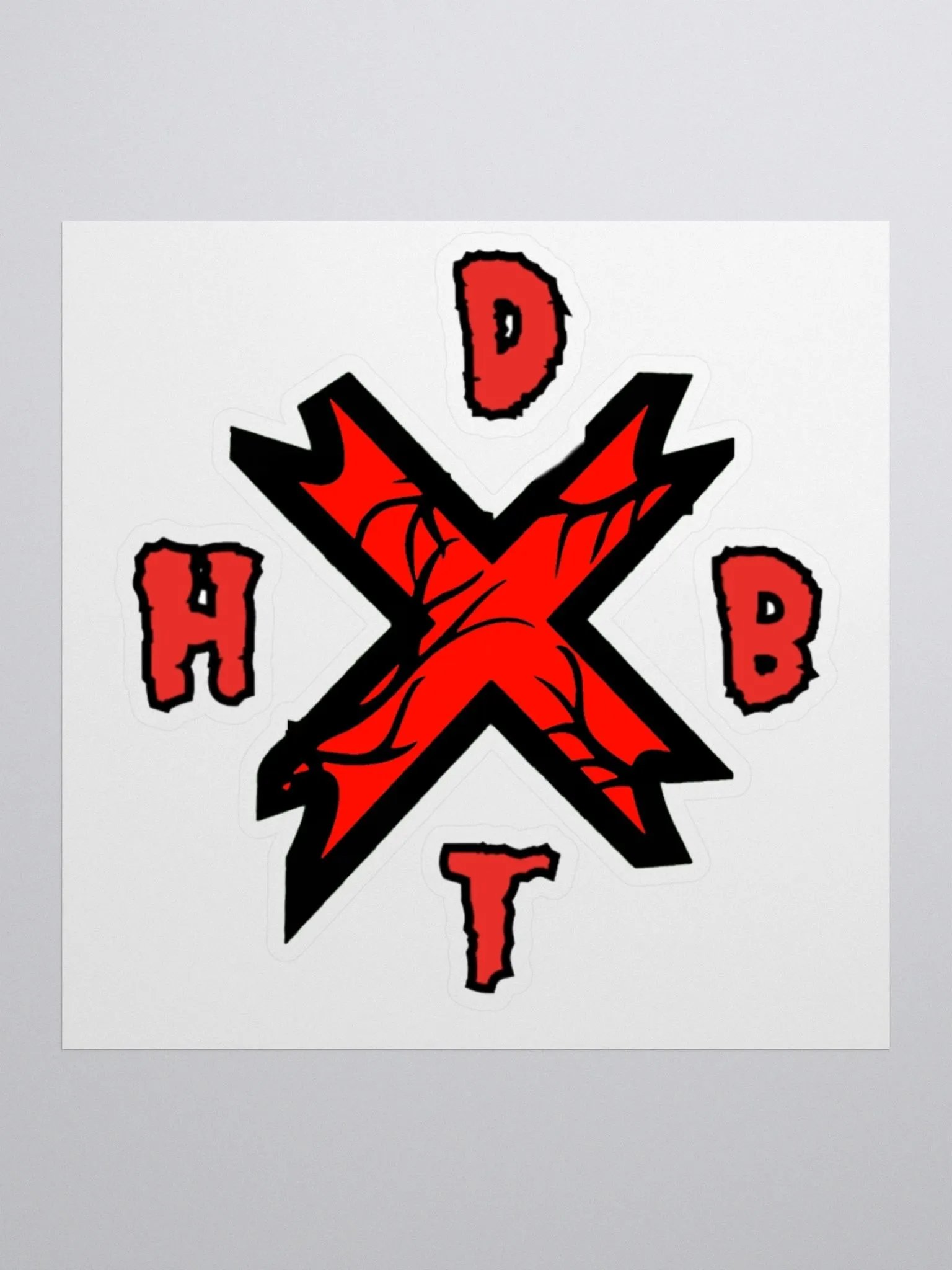 HBDT Hardcore Sticker slapppppp product image (1)