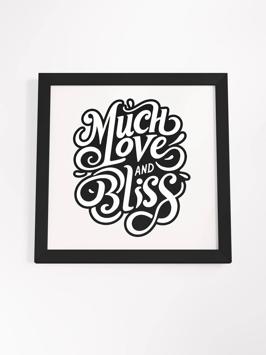 Framed High-Quality Matte Poster (square) product image (4)