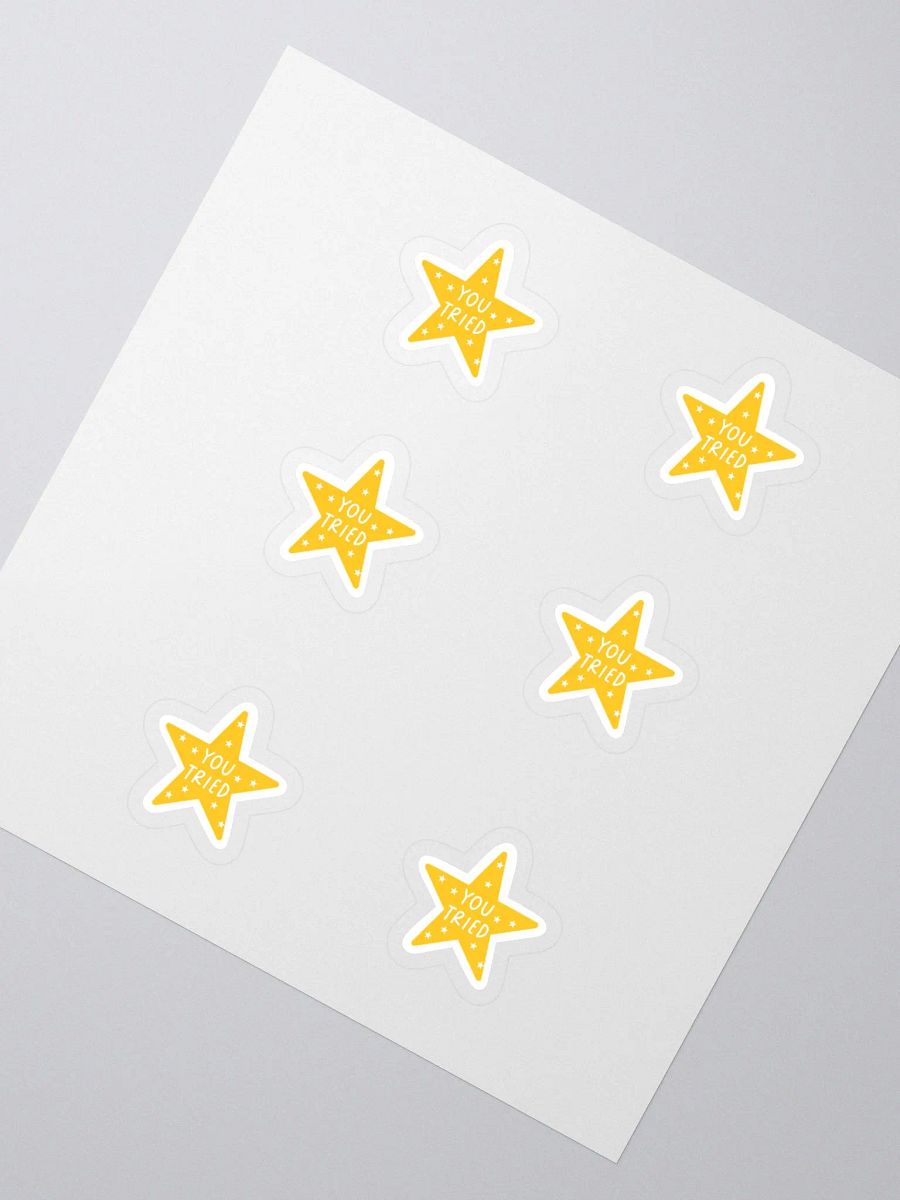 You Tried Sticker (MEDIUM Sheet) product image (2)