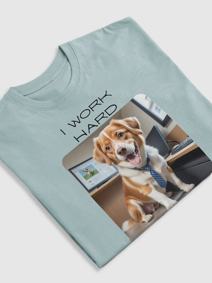 Dog Works Hard Tee product image (17)