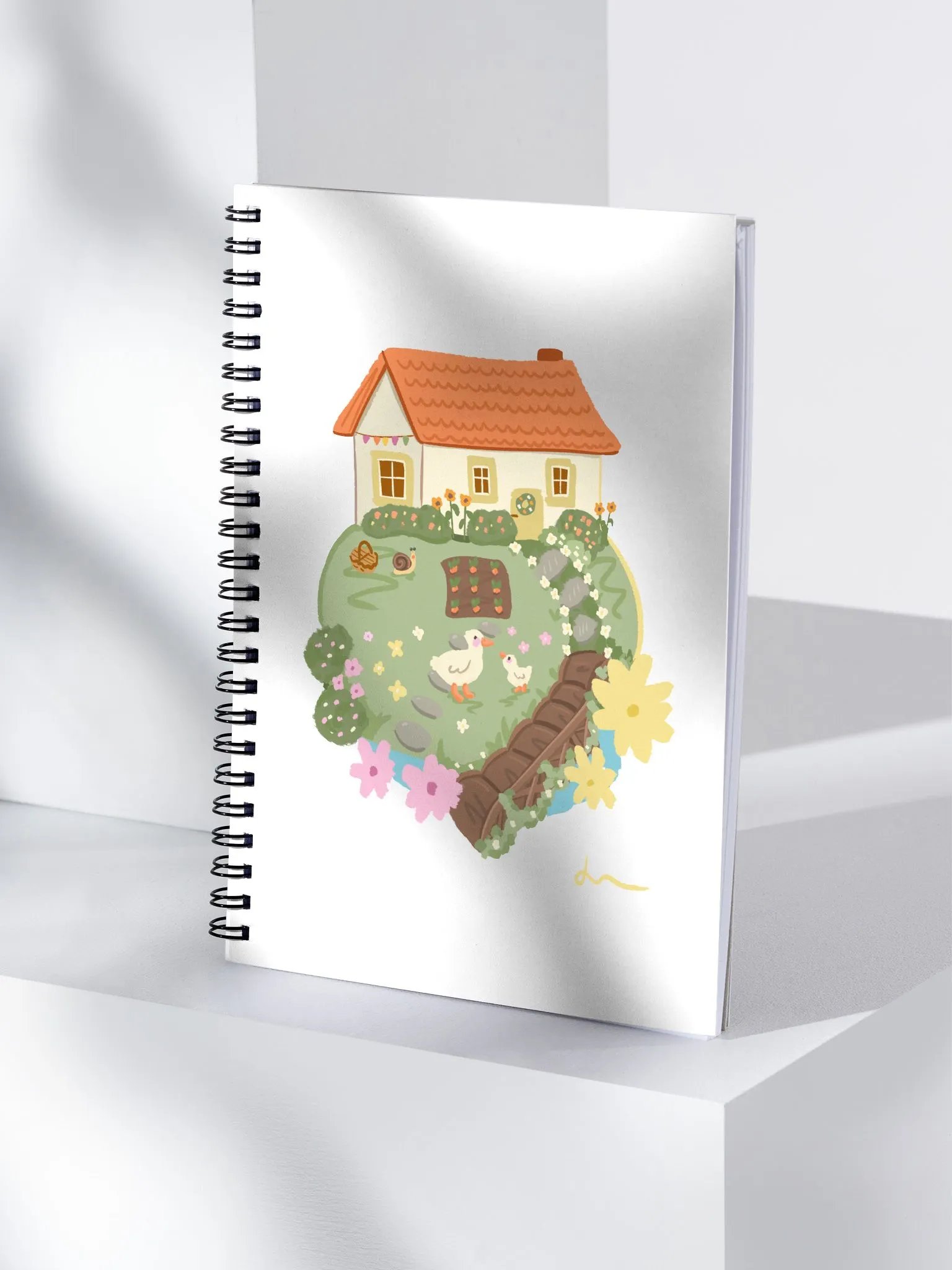 Cottage Garden \ spiral notebook product image (4)