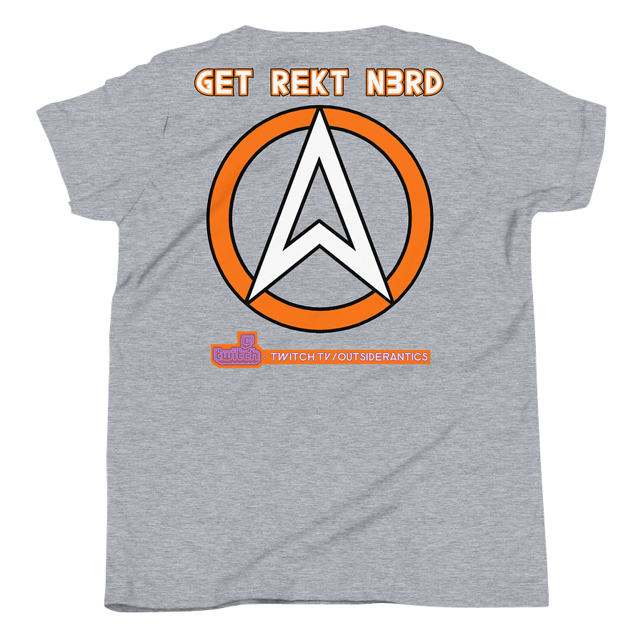 OA Logo + GET REKT NERD Youth T-Shirt product image (6)