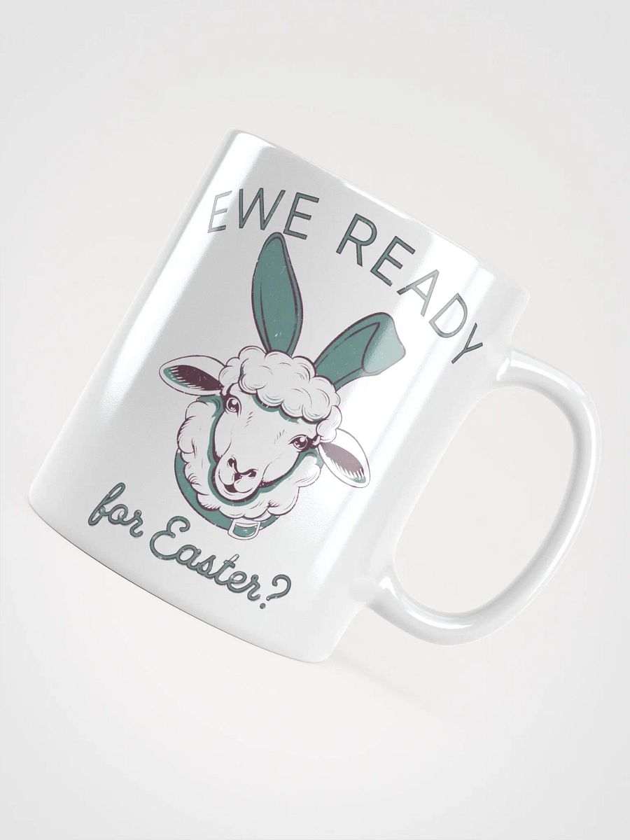 Easter Ewe Ready White Glossy Mug product image (12)