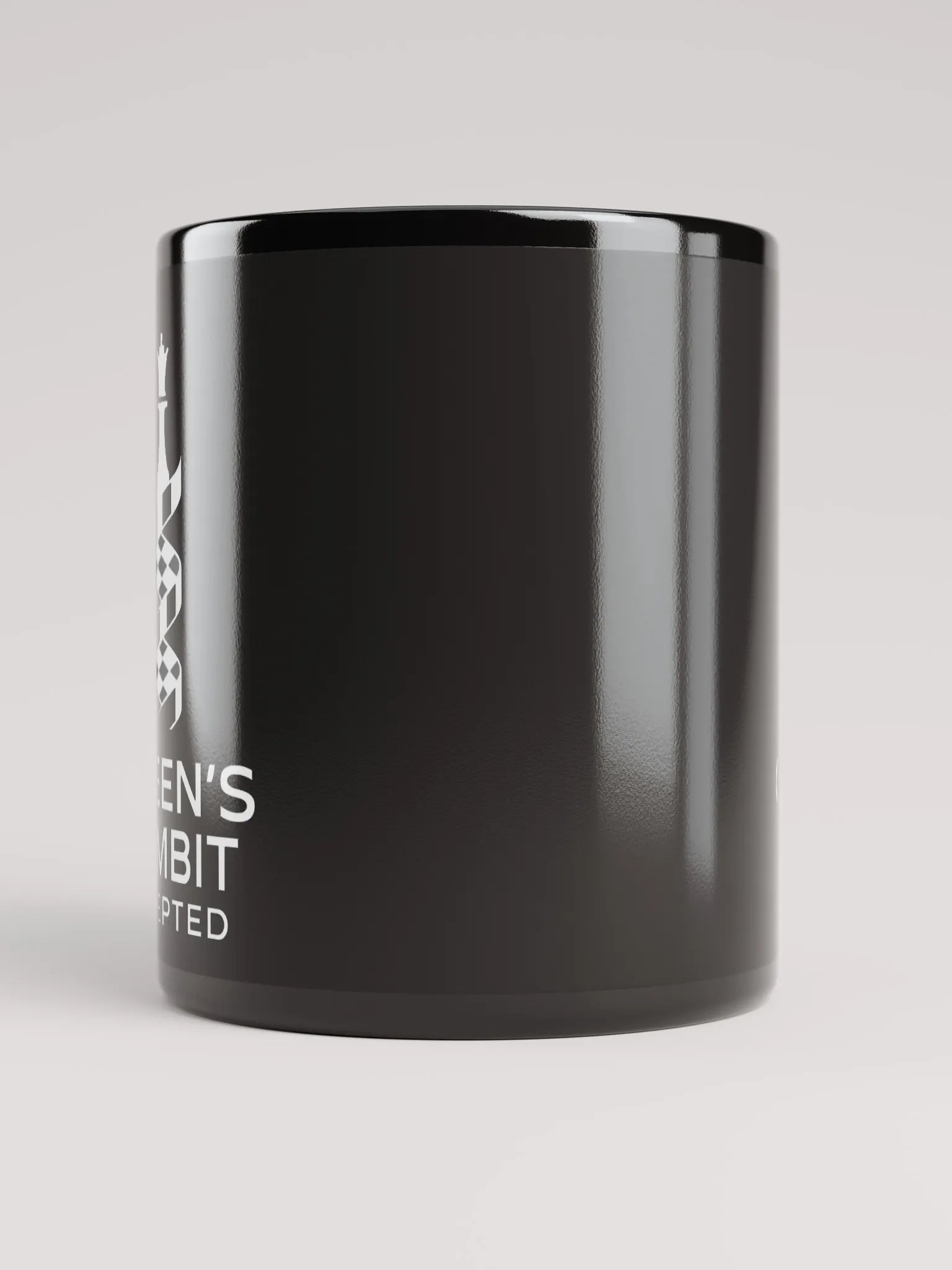 Queen's Gambit Accepted - Black Glossy Mug product image (10)