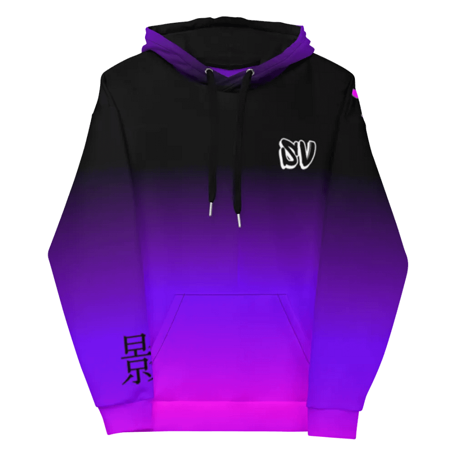 THE EMINENCE IN SHADOWN NEON COLOR FADE HOODIE product image (12)