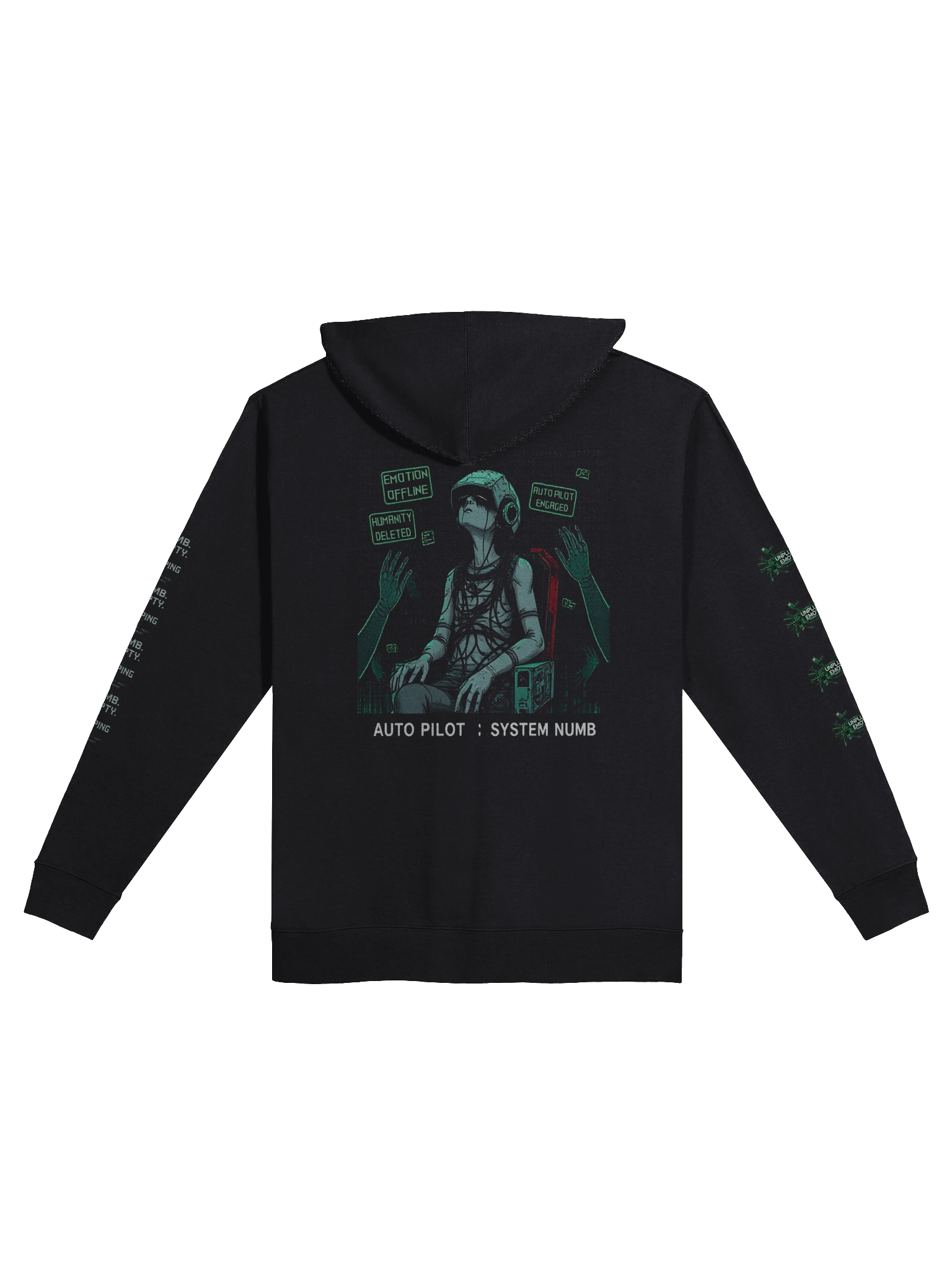 Living in Auto Pilot Zip Up Hoodie product image (2)