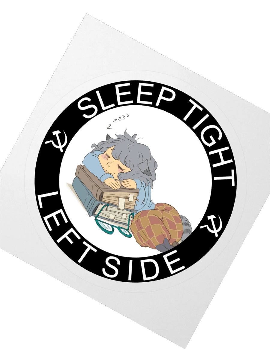 Katherine - “Sleep Tight, Left Side” Sticker product image (6)