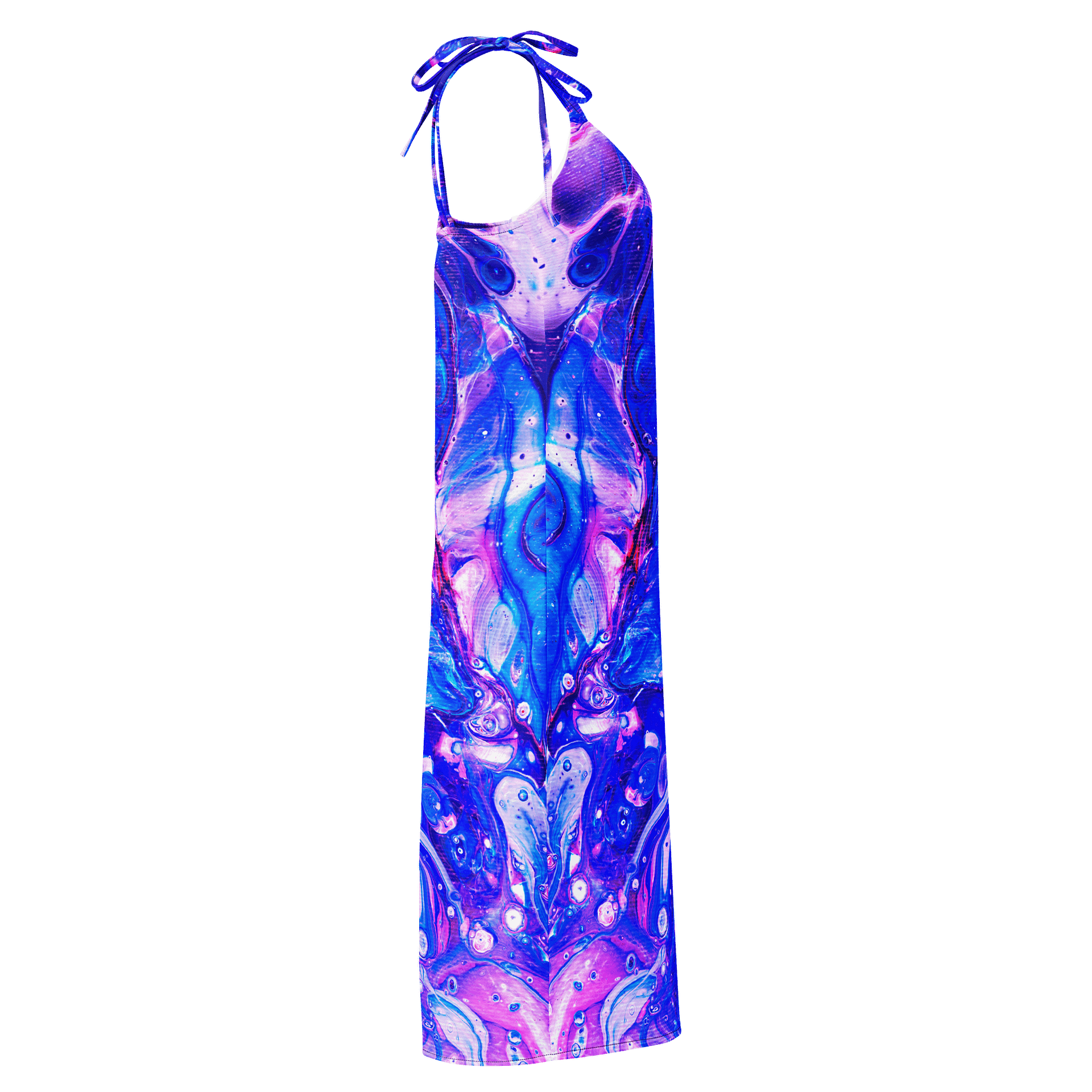 Bubblegum Fluid Acrylic Slip Dress product image (4)