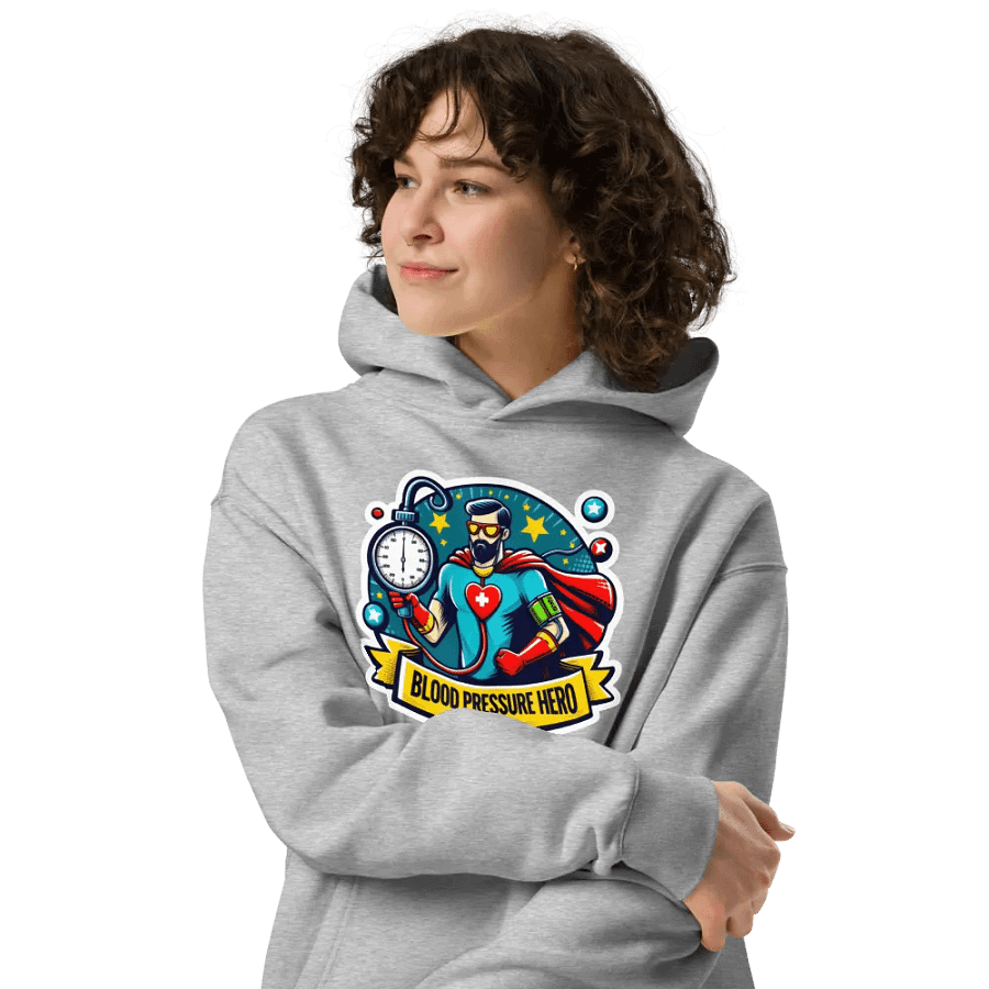 Blood Pressure Hero Unisex Hoodie product image (24)