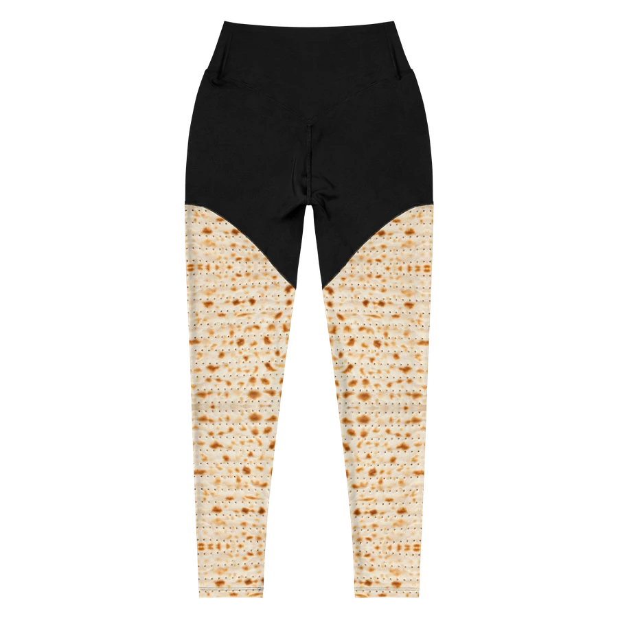 Passover Leggings with Matzah Pattern product image (4)