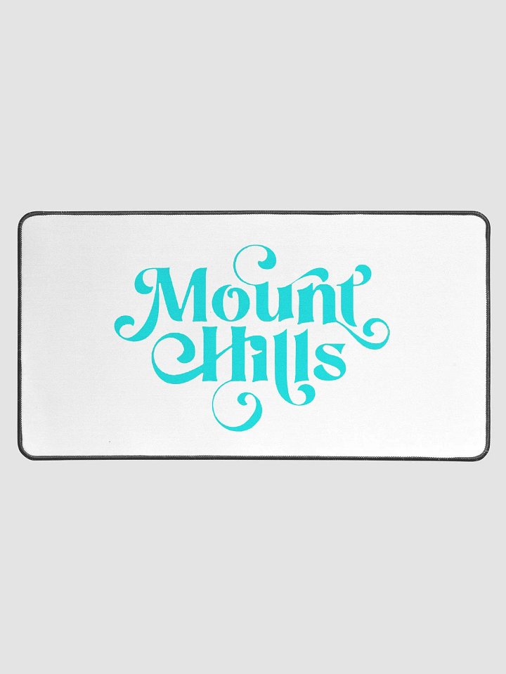 Elegant Turquoise Desk Mat - Mount Hills product image (1)