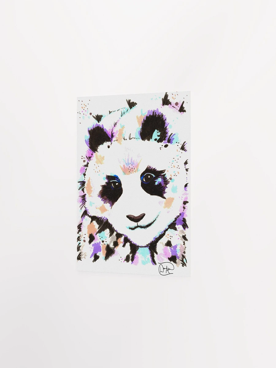 Chaos Panda Watercolour Print product image (2)