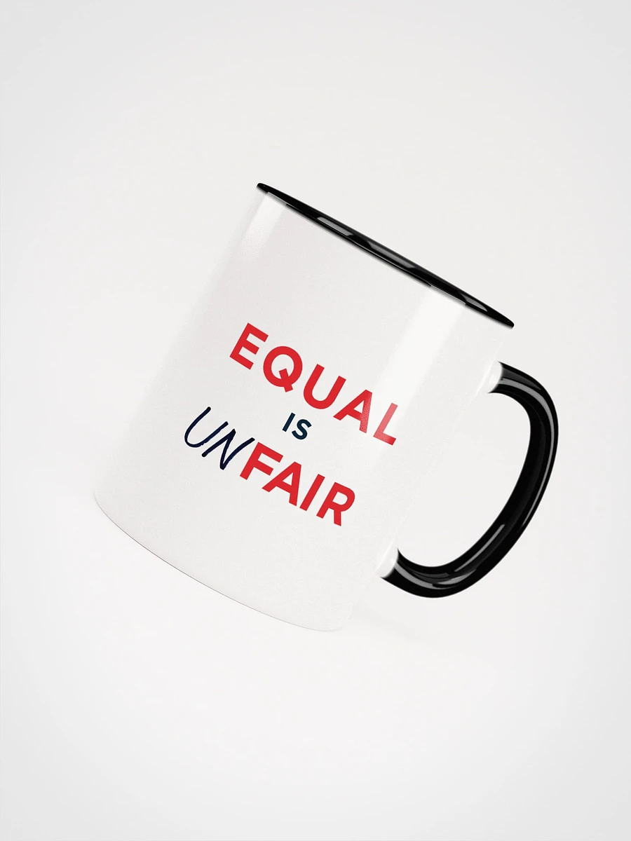 The Yaron Brook Show Equal is Unfair Ceramic Mug - Sip in Style! product image (4)