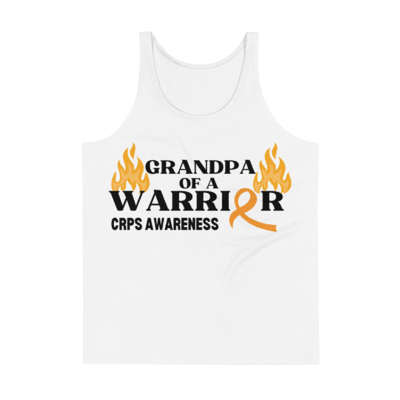 GRANDPA of a Warrior CRPS Awareness Tank Top (Men's) product image (1)