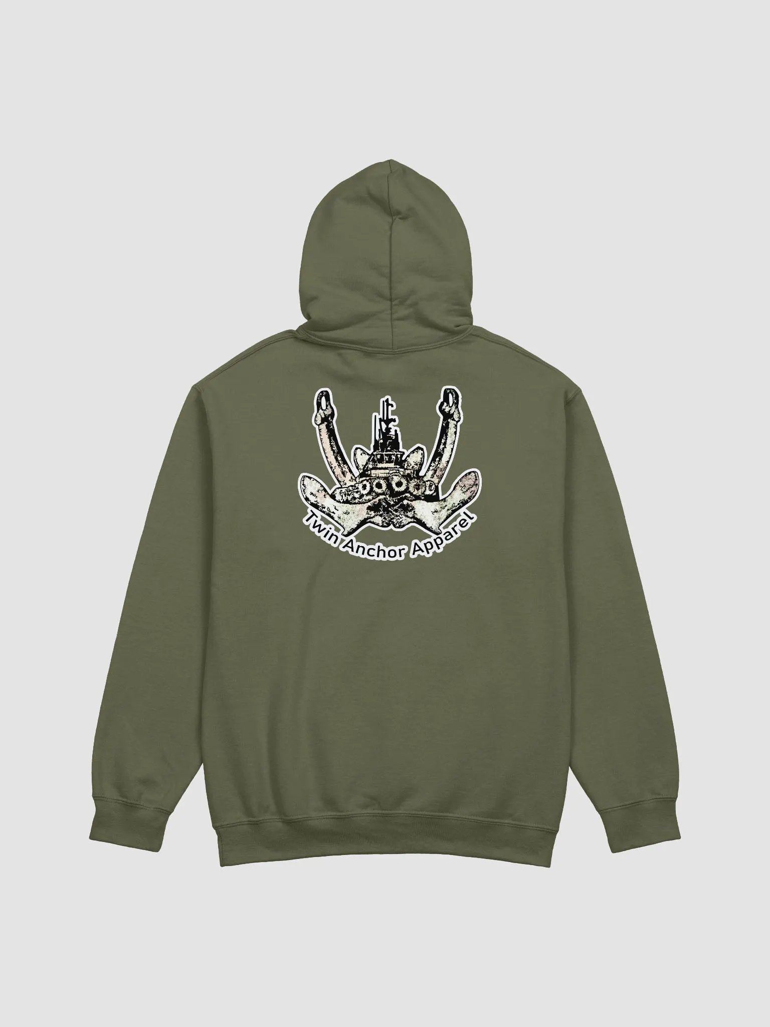 Twin Anchor Logo Hoodie product image (1)