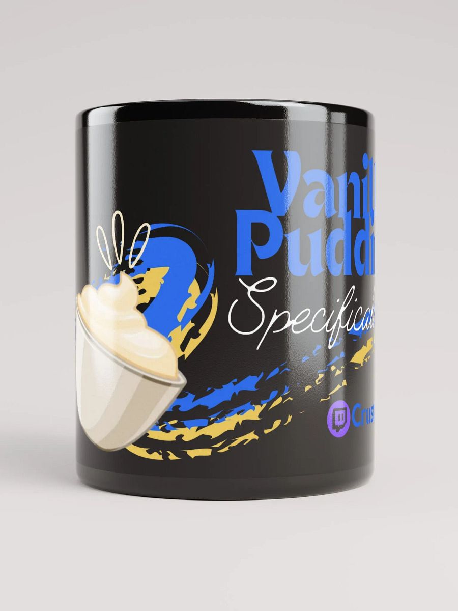 Vanilla Pudding Mug (Black) product image (10)