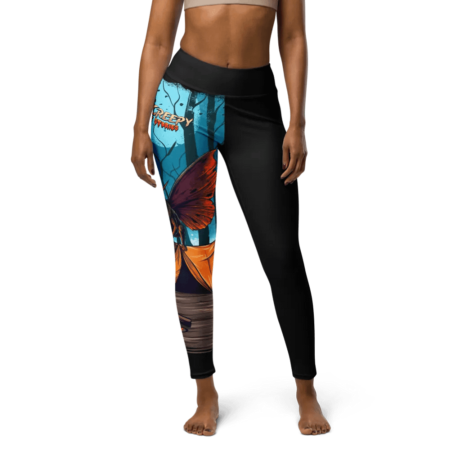 Eerie Mothman Yoga Leggings product image (4)