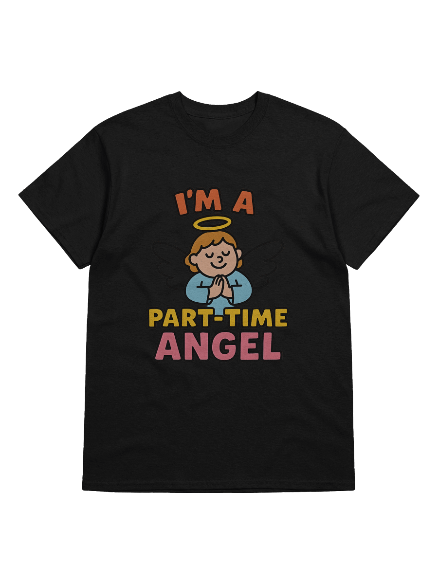 Part-Time Angel Cartoon T-Shirt product image (5)