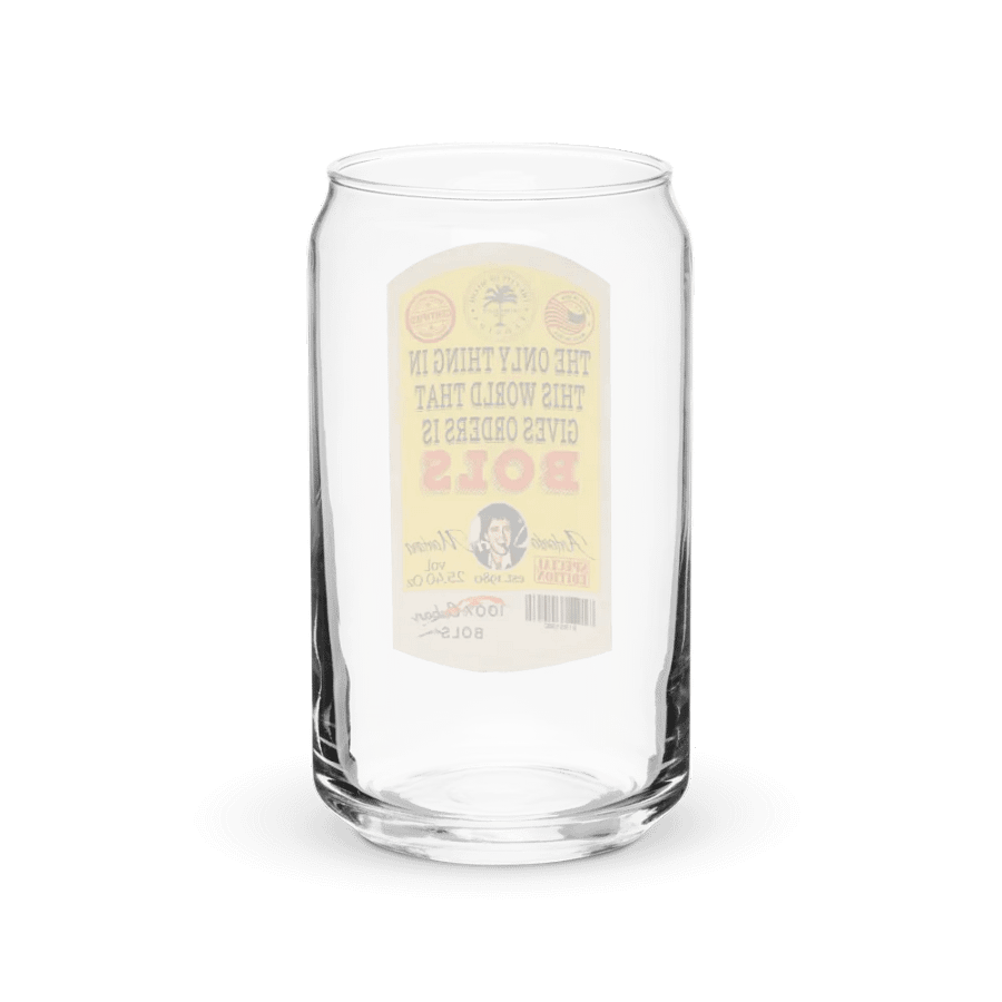 Antonio Montana's BOLS Gin Can-Shaped Glass product image (8)