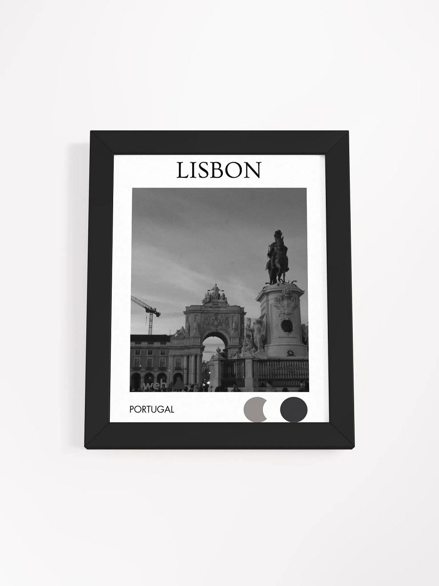 Arco with King Jose - Black & White / Framed product image (1)