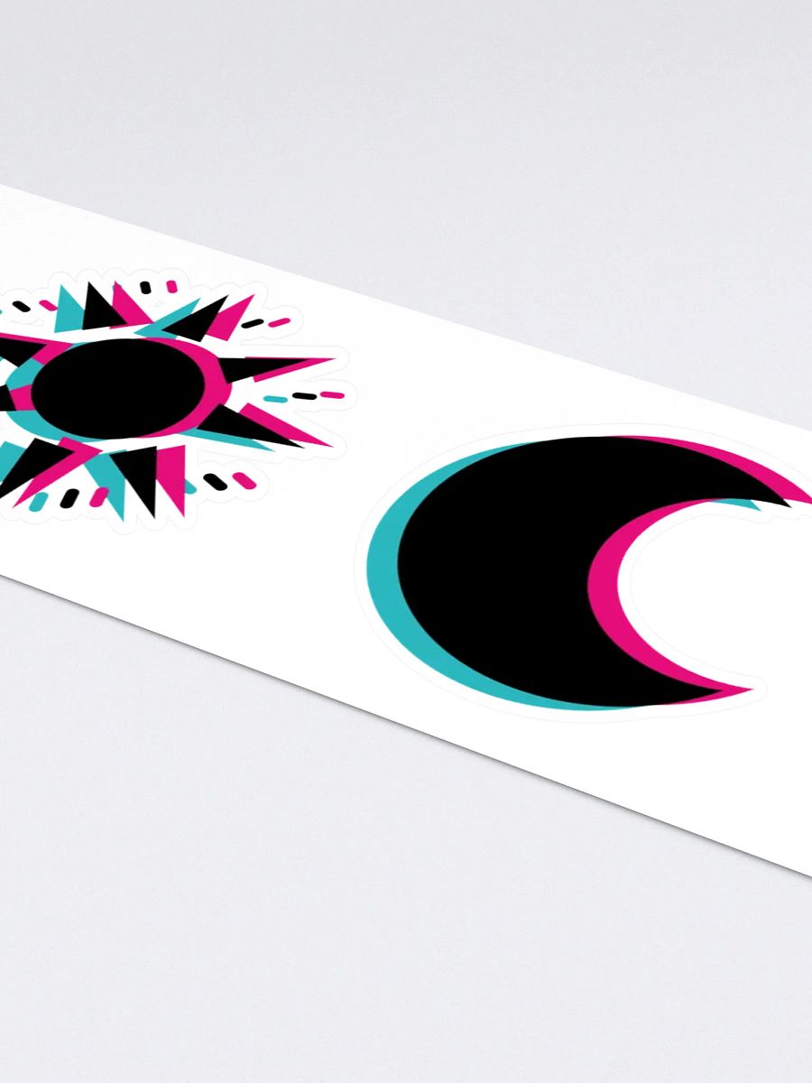 Lost Records: Bloom and Rage Raven, Sun, Moon, Moth Stickers product image (4)