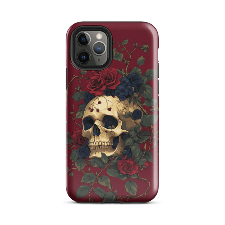 Skull & Roses - Tough Phone Case product image (2)