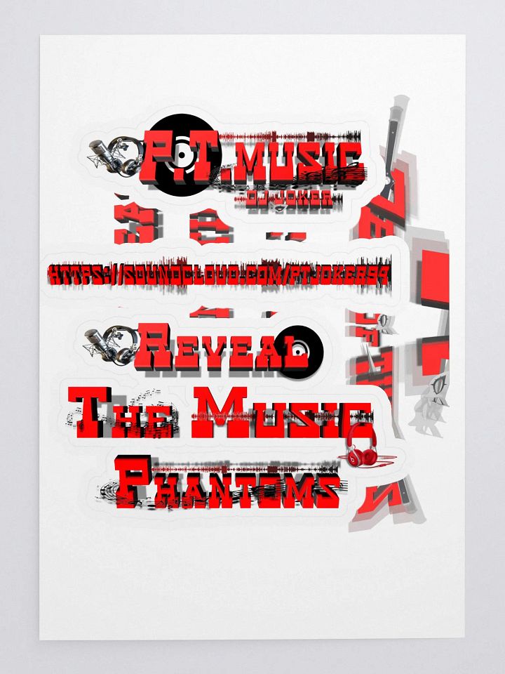 P.T. Music Stickers product image (1)