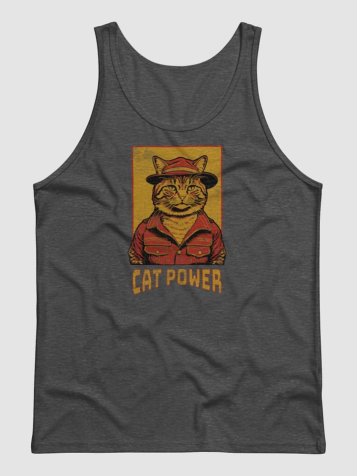 Cat Power Jersey Tank Top product image (2)