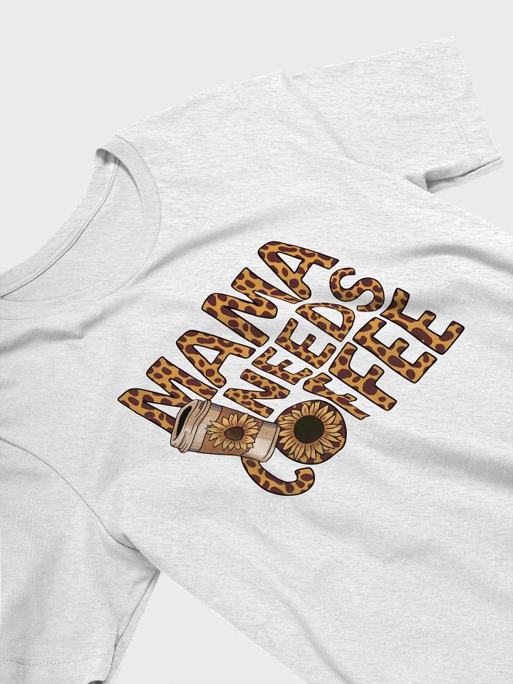 MAMA NEEDS COFFEE Giraffe Print T-Shirt product image (2)