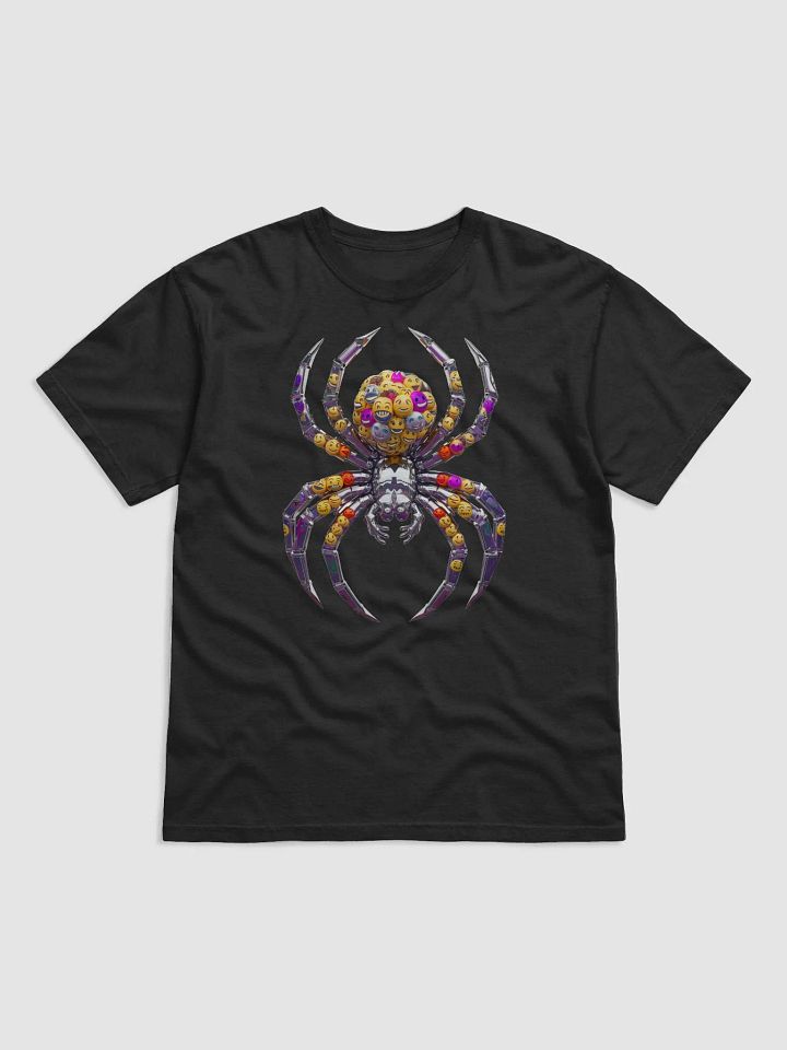 Surreal Emoji Metallic Spider Y2K Art T-Shirt product image (1)
