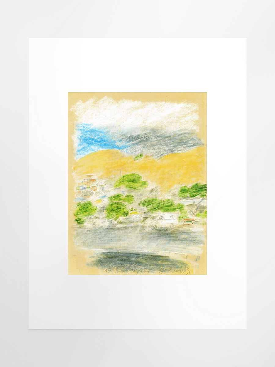 Atascadero Campground, CA 09.07.86 print product image (2)