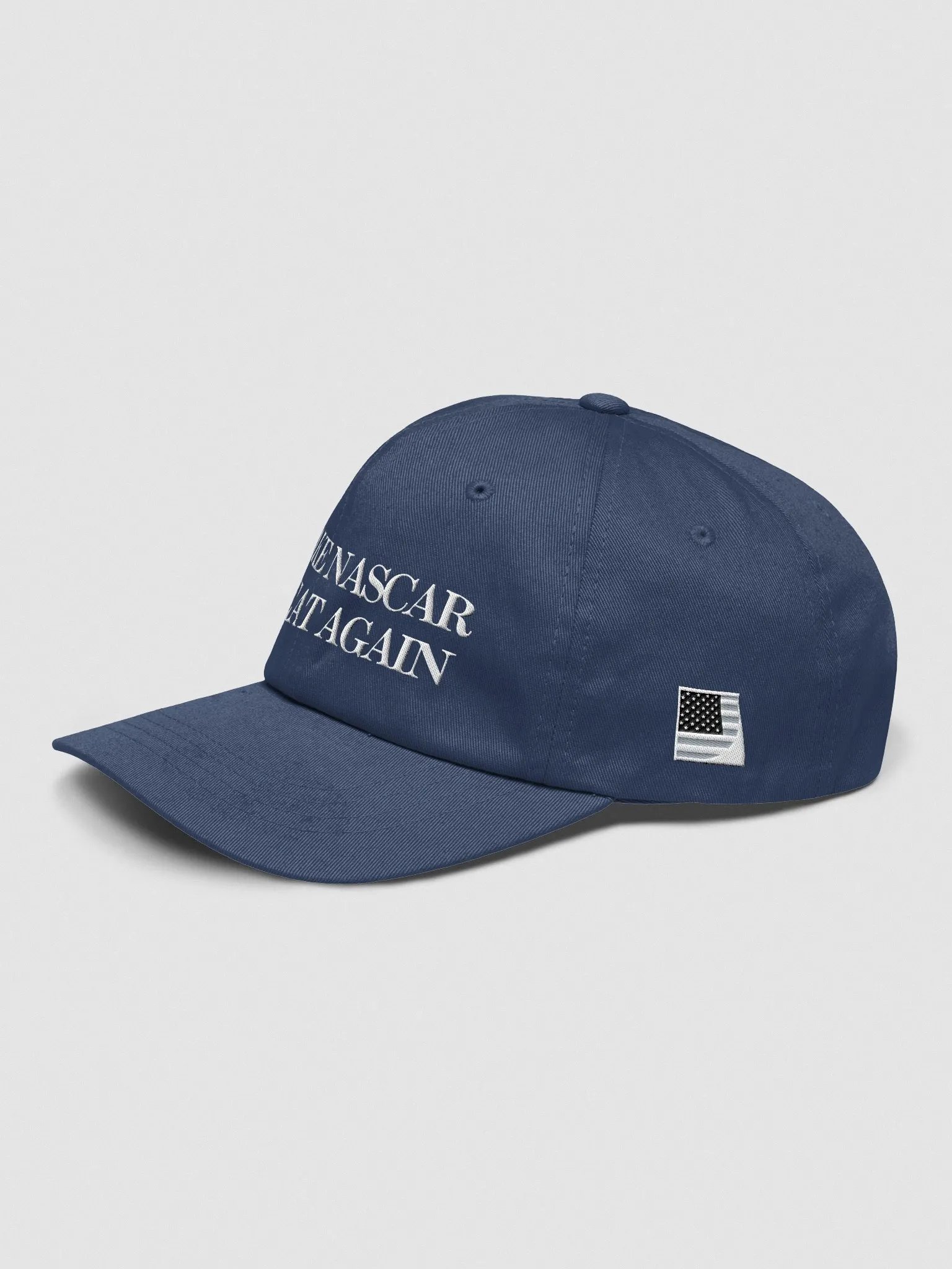 make nascar great again hat/cap blue - 100% cotton product image (4)