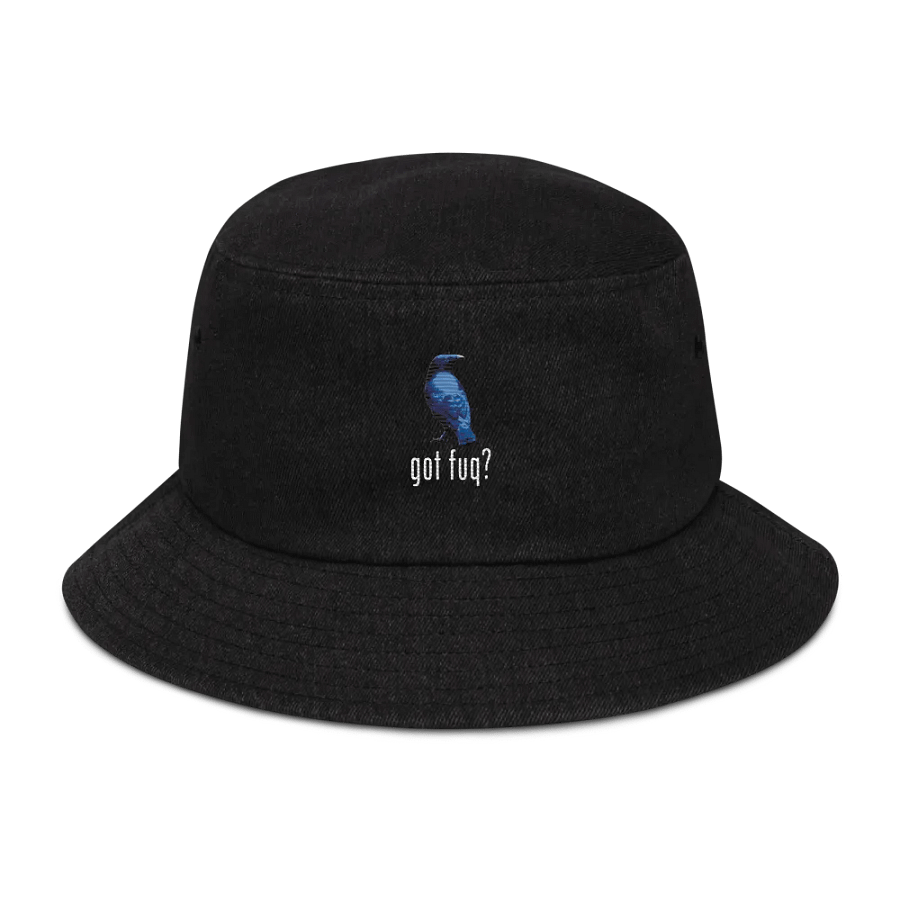 Ron Collection - Embroidered Denim Bucket Hat product image (1)